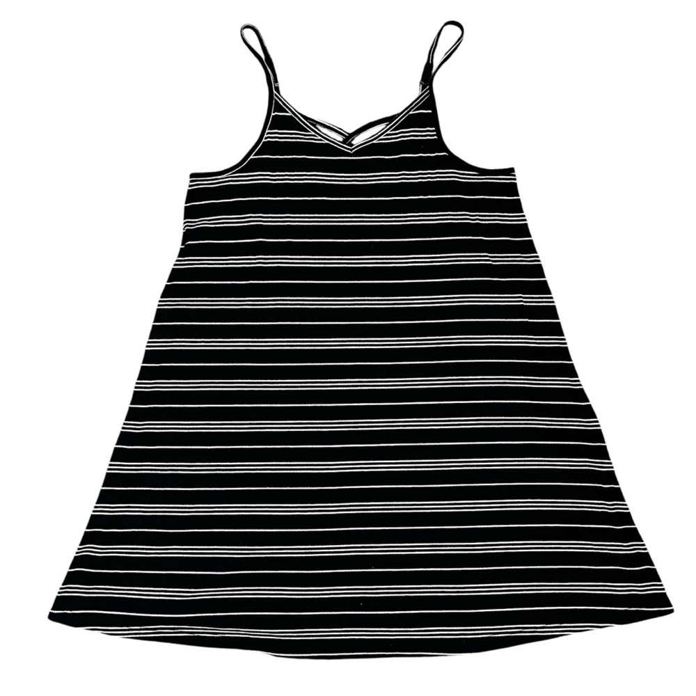 Mossimo Supply Co., Ribbed, Striped Dress, Size Large